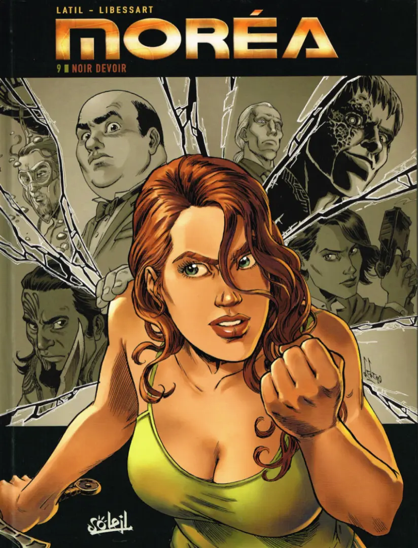 Couverture de l'album Moréa Tome 9 Noir devoir