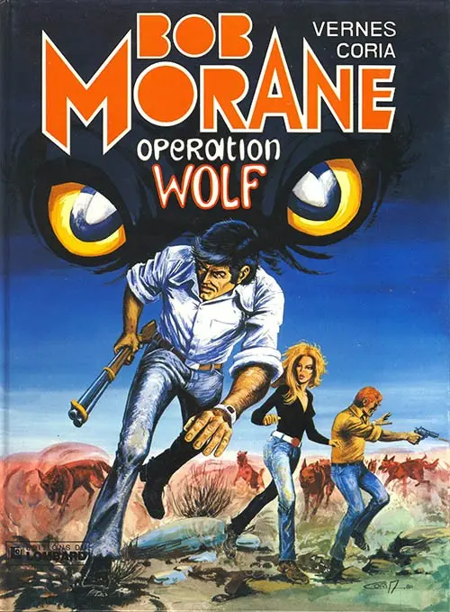 Couverture de l'album Bob Morane Tome 28 Opération Wolf
