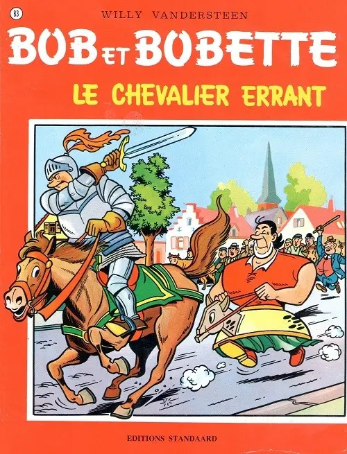 Couverture de l'album Bob et Bobette Tome 83 Le chevalier errant