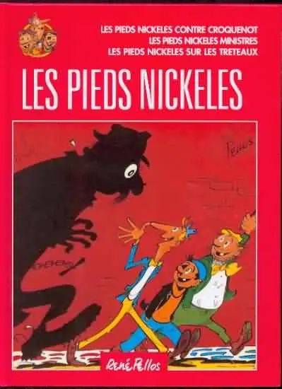 Couverture de l'album Les Pieds Nickelés Tome 19 Contre croquenot-ministres-sur les trétaux