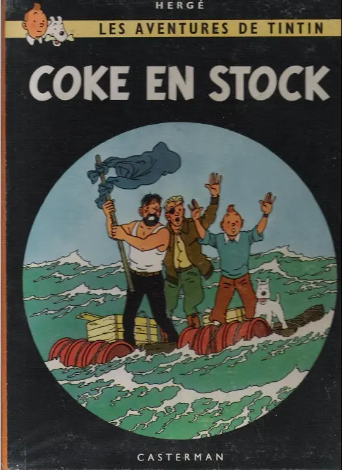 Couverture de l'album Tintin Tome 19 Coke en stock