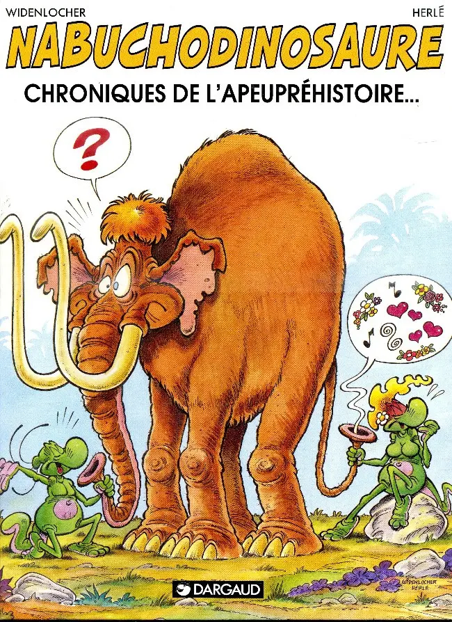 Couverture de l'album Nabuchodinosaure Tome 2 Chroniques de l'apeupréhistoire...