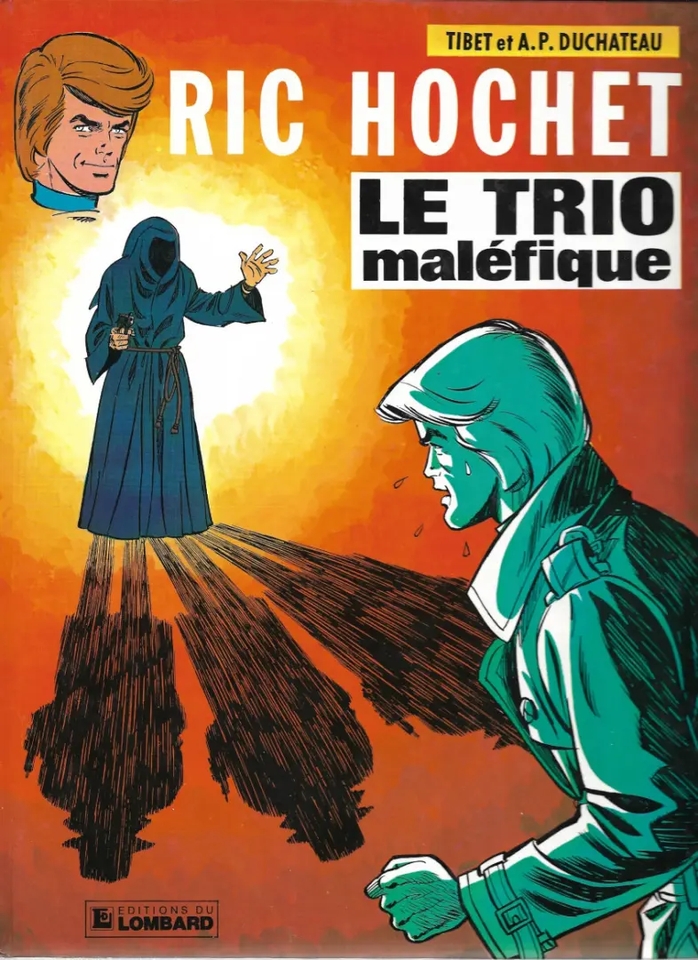 Couverture de l'album Ric Hochet Tome 21 Le trio maléfique