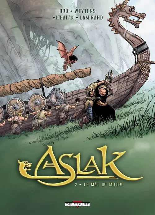 Couverture de l'album Aslak Tome 2 Le mât du milieu