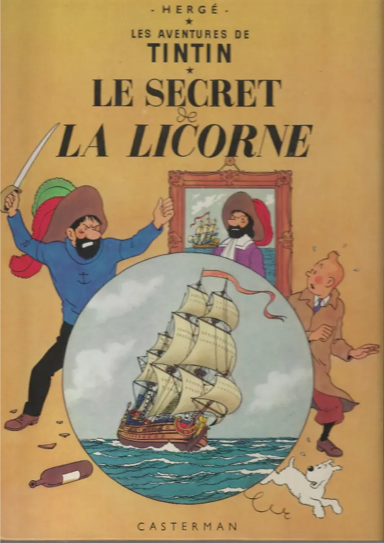 Couverture de l'album Tintin Tome 11 Le Secret de la Licorne