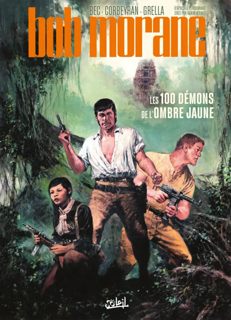 Couverture de l'album Bob Morane Tome 1 Les 100 Démons de l'Ombre Jaune