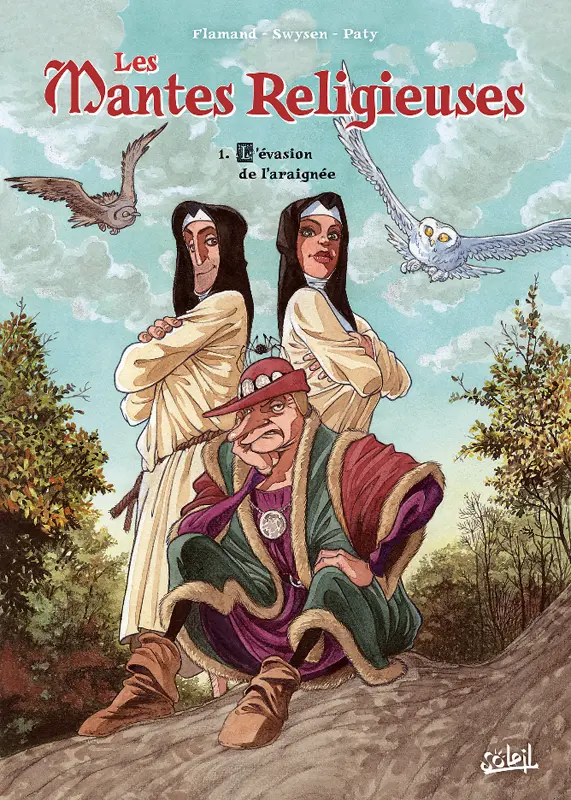 Couverture de l'album Les Mantes Religieuses 1 L'Évasion de l'araignée