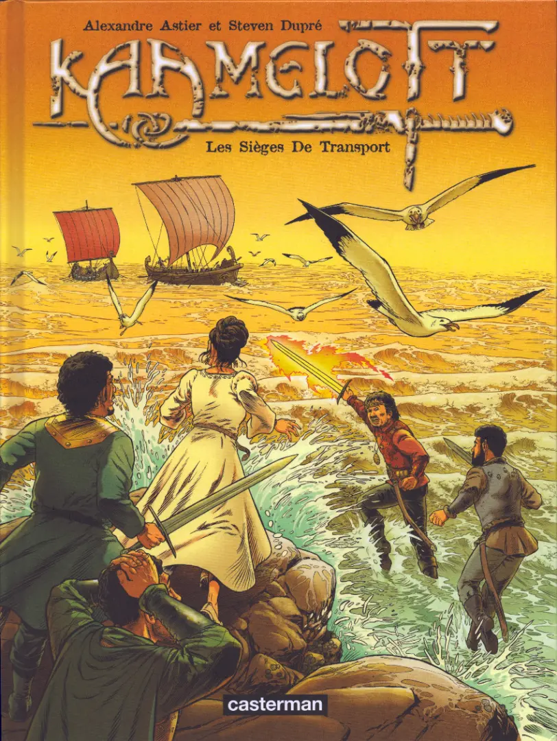 Couverture de l'album Kaamelott Tome 2 Les sièges de transport