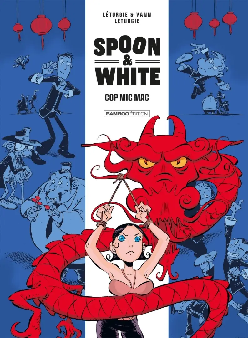 Couverture de l'album Spoon & White Tome 3 Cop Mic Mac