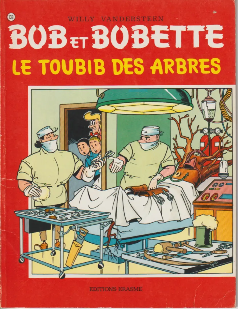 Couverture de l'album Bob et Bobette Tome 139 Le toubib des arbres