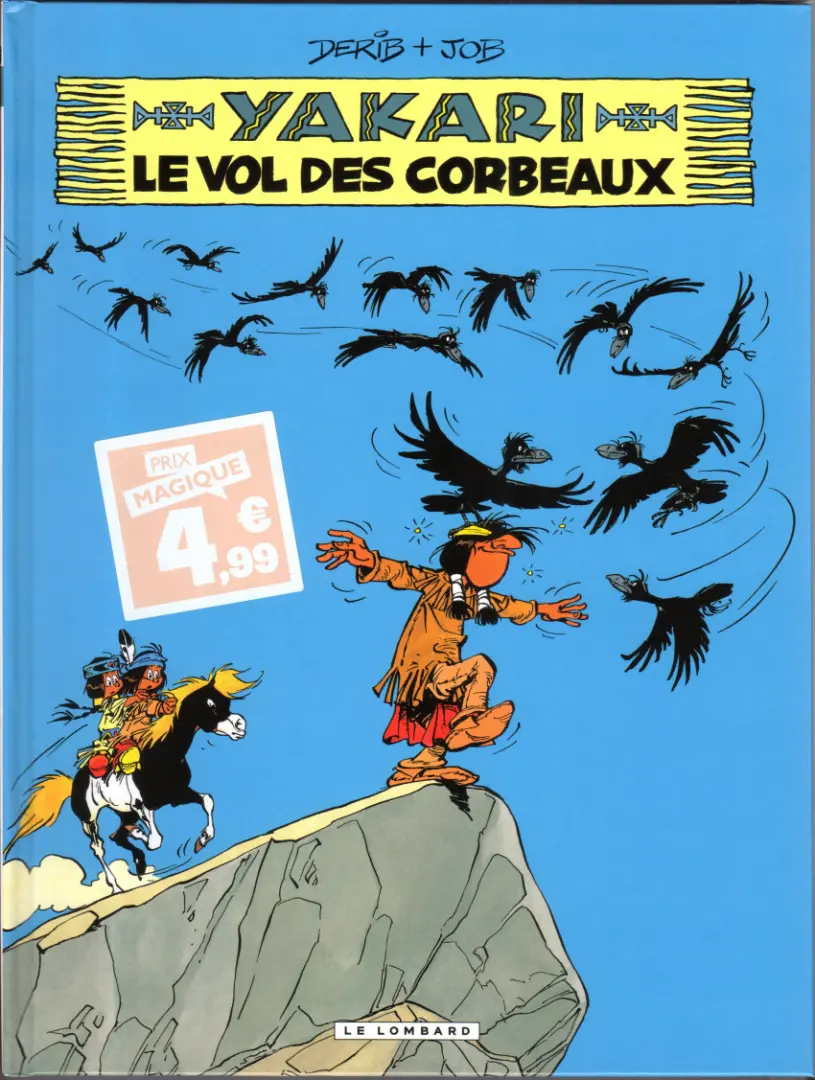 Couverture de l'album Yakari Tome 14 Le vol des corbeaux