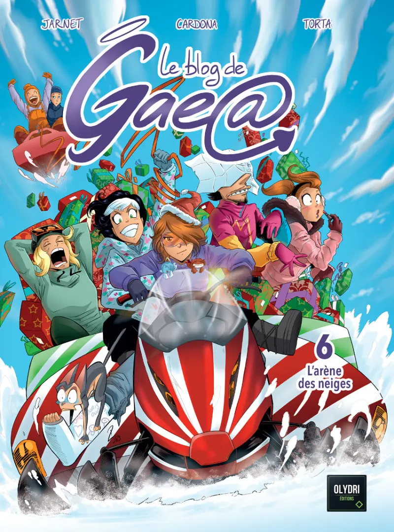Couverture de l'album Le Blog de Gaea Tome 6 L'arène des neiges