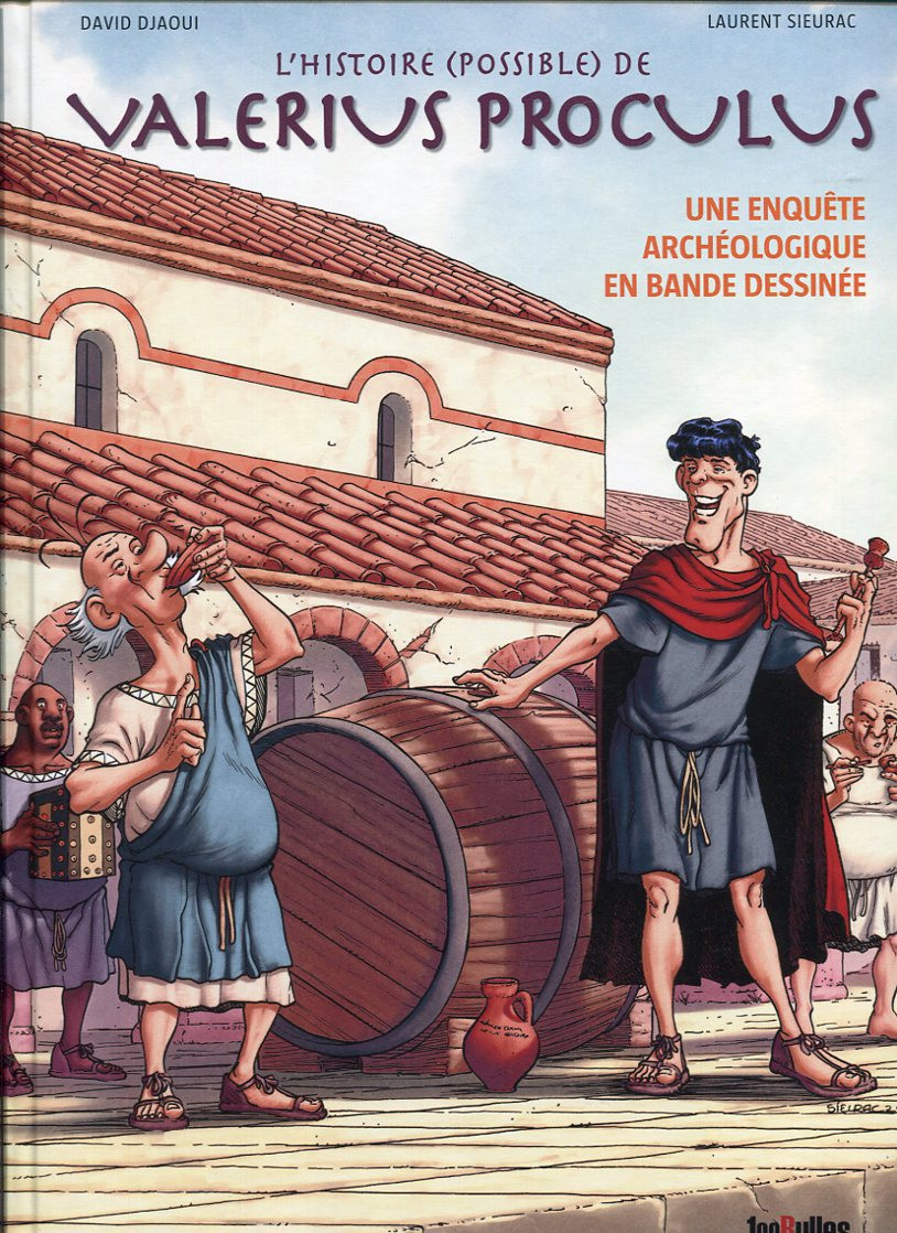 Couverture de l'album L'histoire (possible) de Valerius Proculus Une enquête archéologique en Bande dessinée