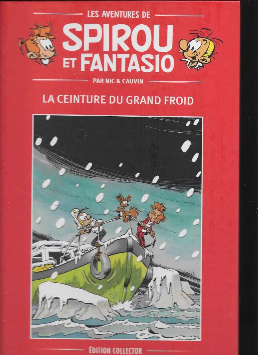 Couverture de l'album Spirou et Fantasio Édition collector Tome 30 La ceinture du grand froid