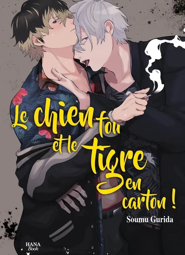 Couverture de l'album Le chien fou et le tigre en carton