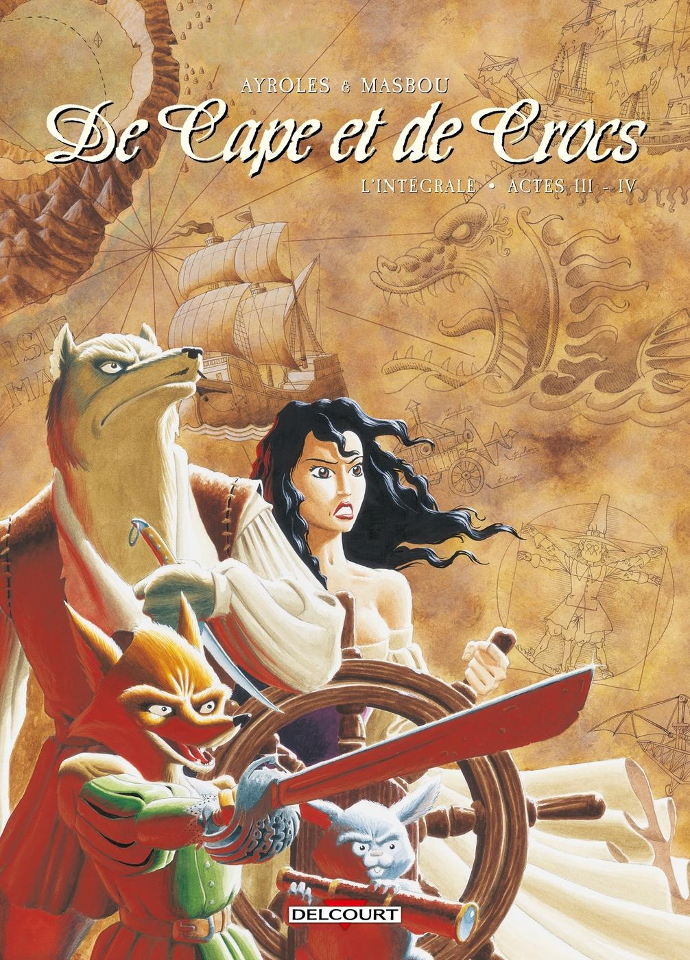 Couverture de l'album De Cape et de Crocs L'Intégrale Actes III - IV