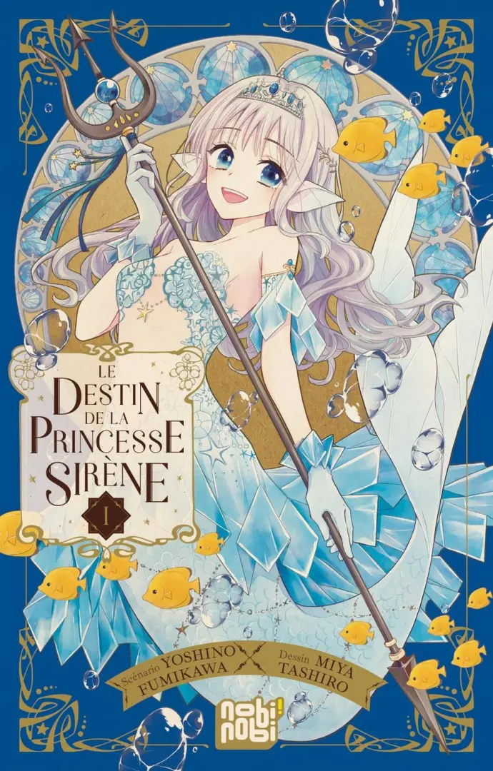 Couverture de l'album Le Destin de la Princesse Sirène 1