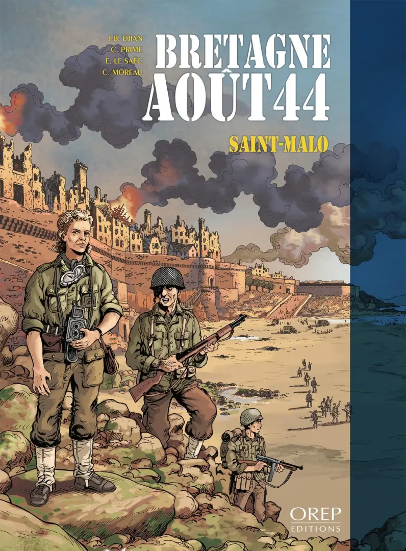 Couverture de l'album Bretagne Août 44 Saint-Malo