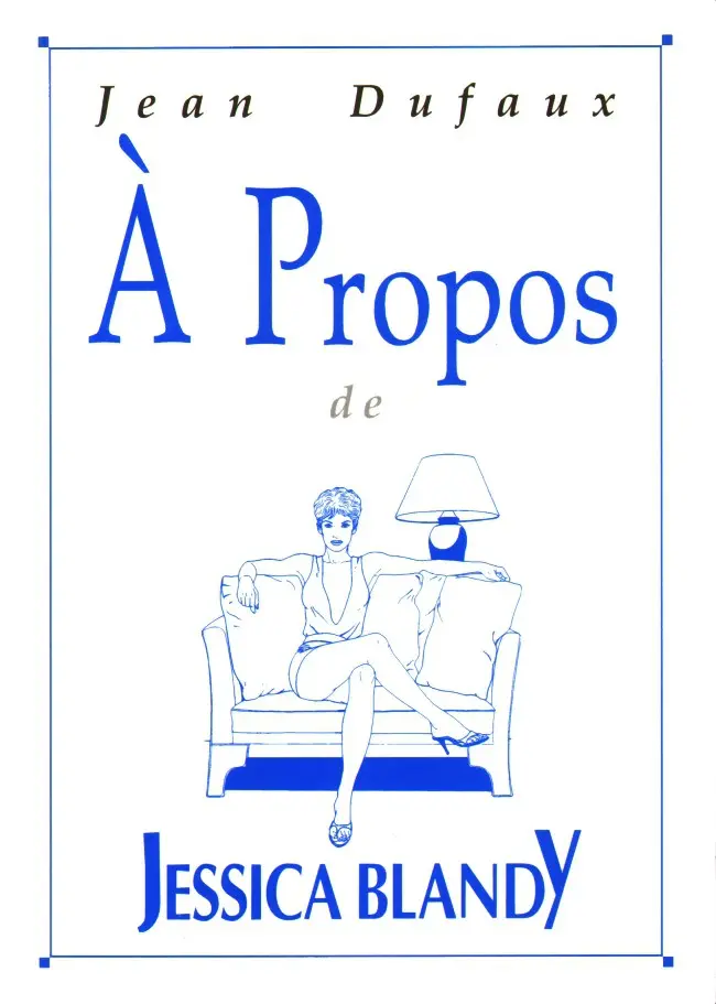 Couverture de l'album À Propos Tome 9 À Propos de Jessica Blandy