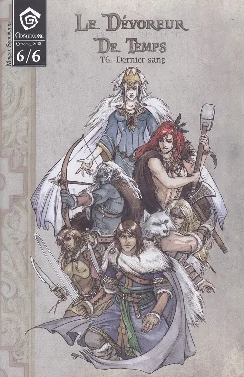 Couverture de l'album Le Dévoreur de Temps Tome 6 Dernier sang
