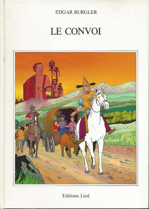 Couverture de l'album L'Épopée helvète Tome 1 Le Convoi