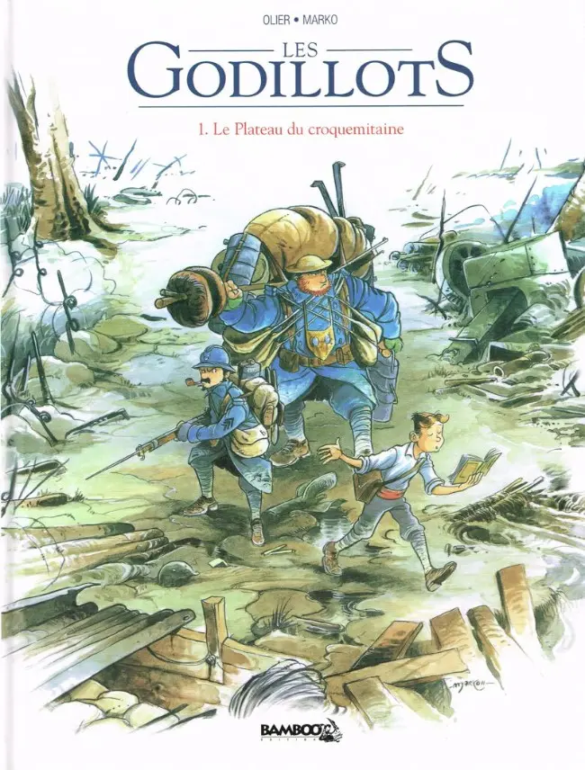 Couverture de l'album Les Godillots Tome 1 Le Plateau du croquemitaine