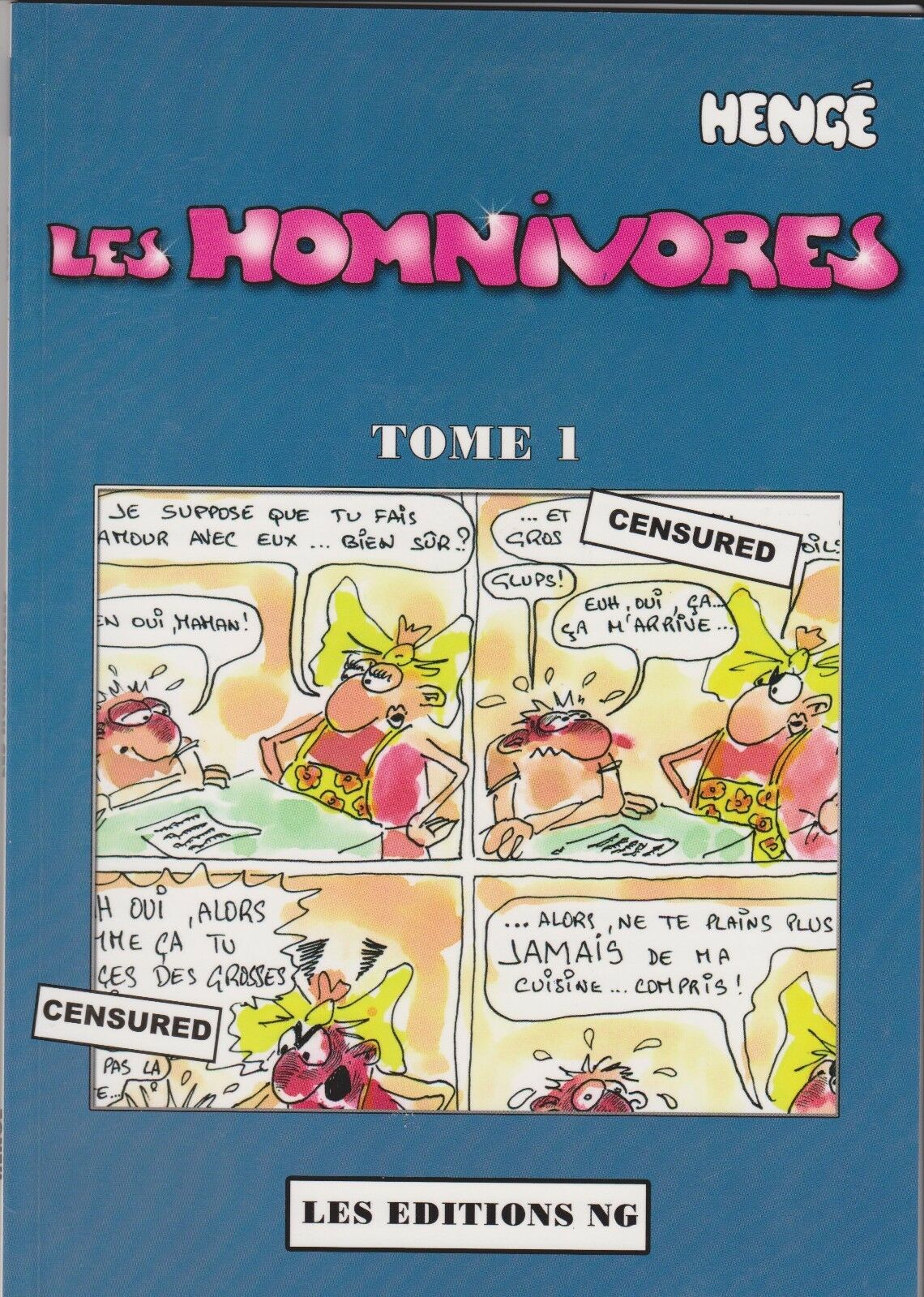 Couverture de l'album Les Homnivores Tome 1