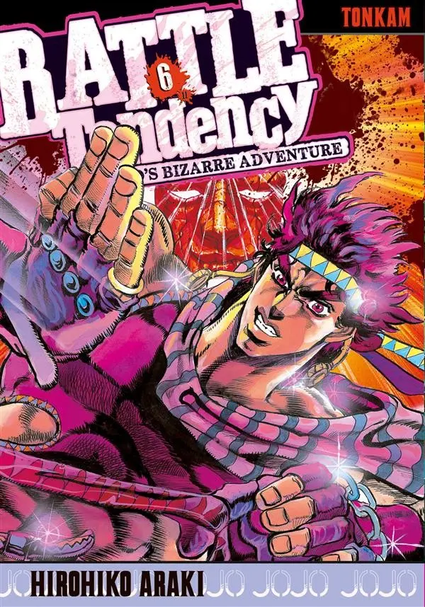 Couverture de l'album Jojo's Bizarre Adventure - Battle Tendency 6 Le guerrier qui retourne au vent