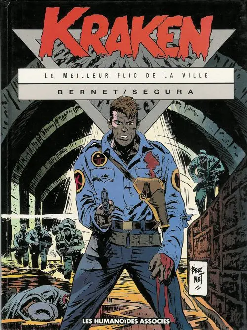 Couverture de l'album Kraken Tome 2 Le meilleur flic de la ville