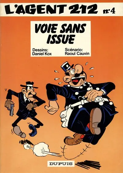 Couverture de l'album L'Agent 212 Tome 4 Voie sans issue