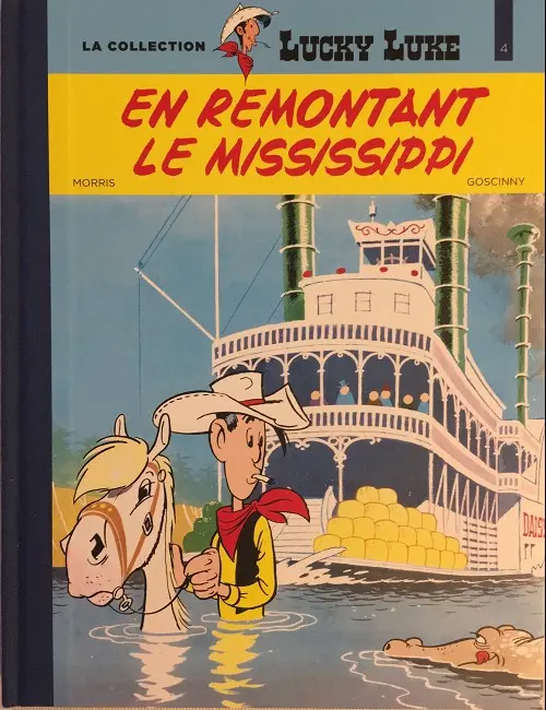 Couverture de l'album Lucky Luke La collection Tome 4 En remontant le Mississippi