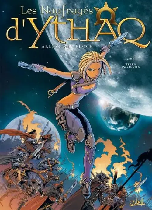 Couverture de l'album Les Naufragés d'Ythaq France Loisirs Tome 1 Terra incognita / Ophyde la geminée