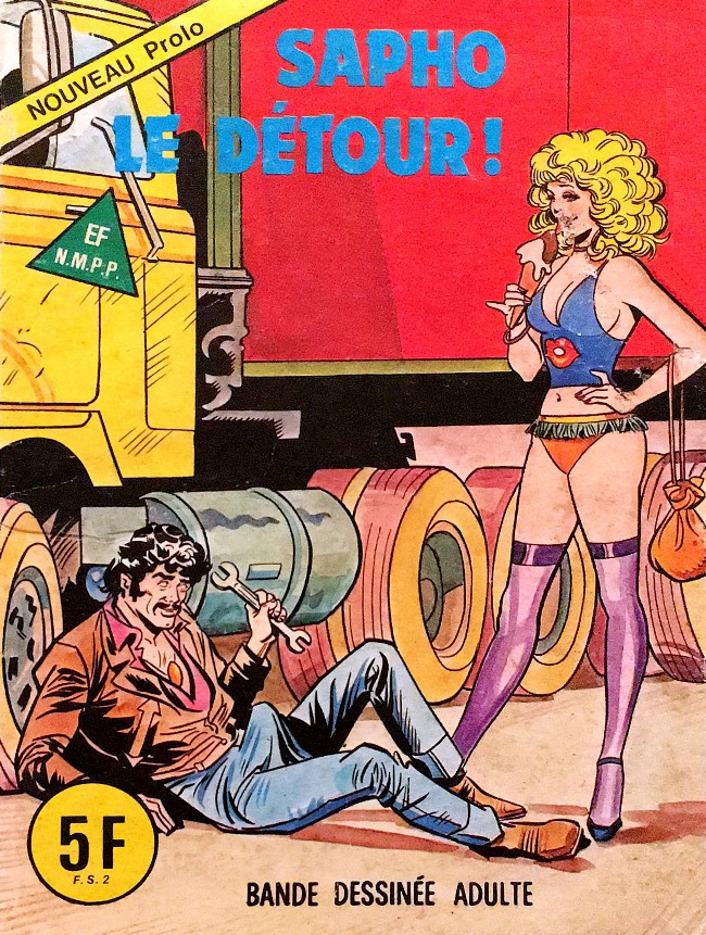 Couverture de l'album Nouveau Prolo Tome 1 Sapho le détour !