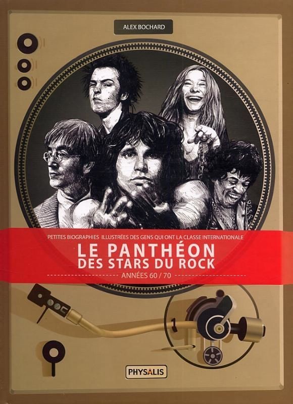 Couverture de l'album Le panthéon des stars du rock 1 Années 60/70