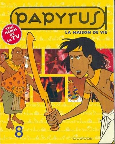 Couverture de l'album Papyrus Tome 8 La maison de vie