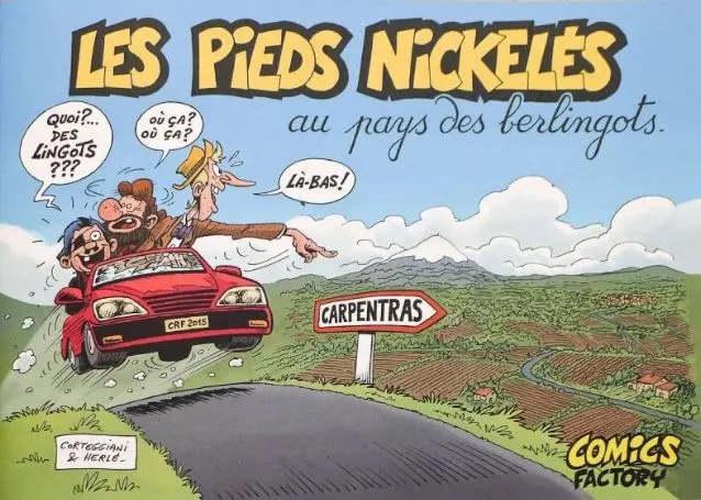 Couverture de l'album Les Pieds Nickelés Les Pieds Nickelés au pays des Berlingots