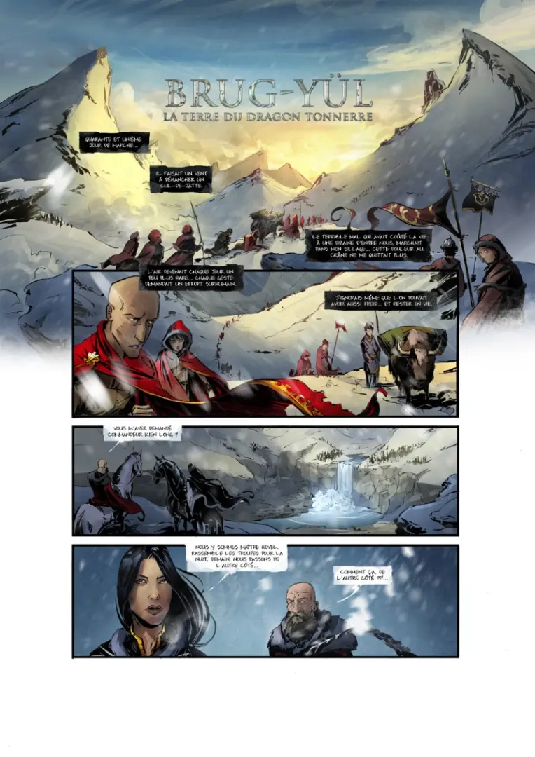 Planche de l'album Castan Tome 2 La terre du Dragon Tonnerre