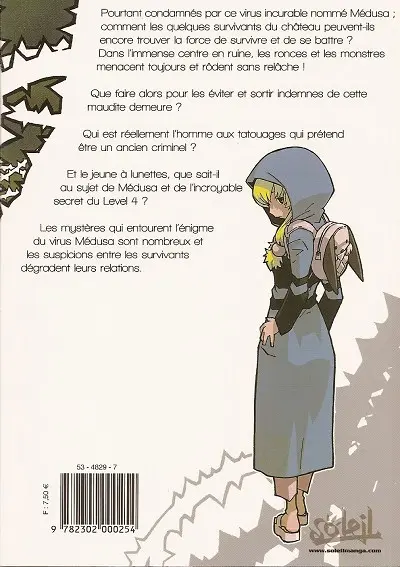 Verso de l'album Le Roi des ronces Vol. 2