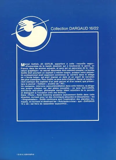 Verso de l'album Rubrique-à-Brac Tome 4 (2e partie)