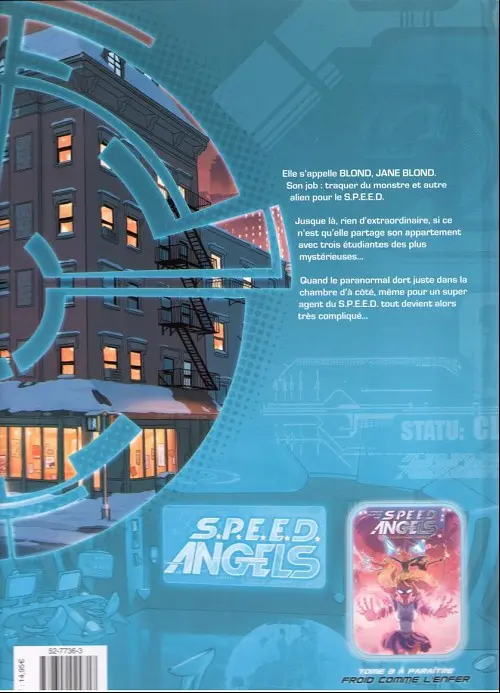 Verso de l'album S.P.E.E.D. Angels Tome 2 Le carnaval des pantins