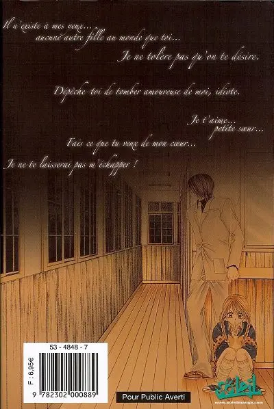 Verso de l'album Secret Sweetheart 5