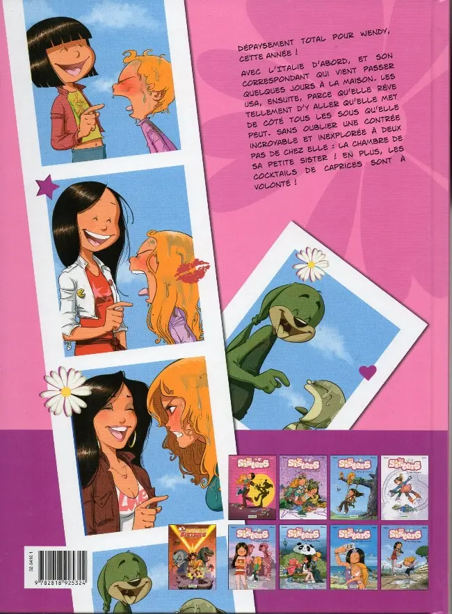 Verso de l'album Les Sisters Tome 8 Tout pour lui plaire !