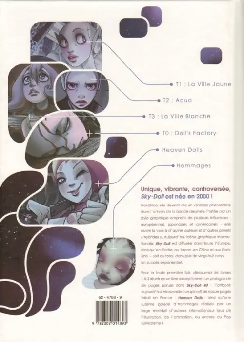 Verso de l'album Sky-Doll Decade 00 > 10