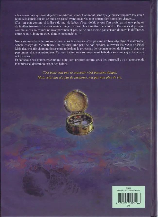 Verso de l'album Ardalén Vent de mémoires