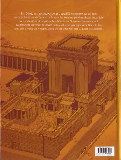 Verso de l'album Le Trésor du temple Tome 1 Ils m'ont élu