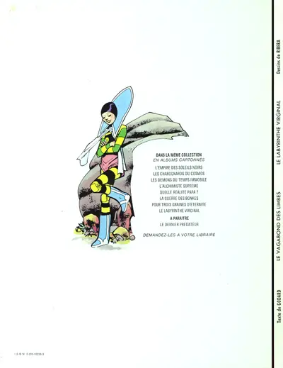 Verso de l'album Le Vagabond des Limbes Tome 9 Le labyrinthe virginal