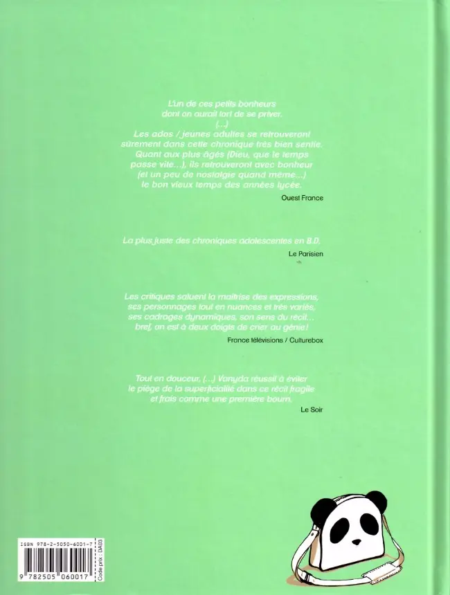 Verso de l'album Valentine Tome 4