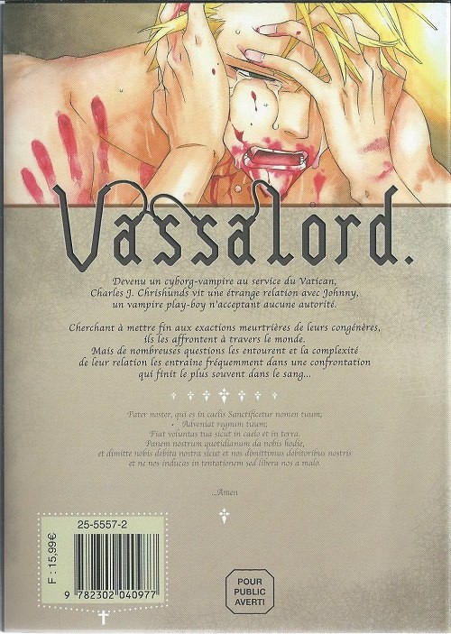 Verso de l'album Vassalord. 6-7