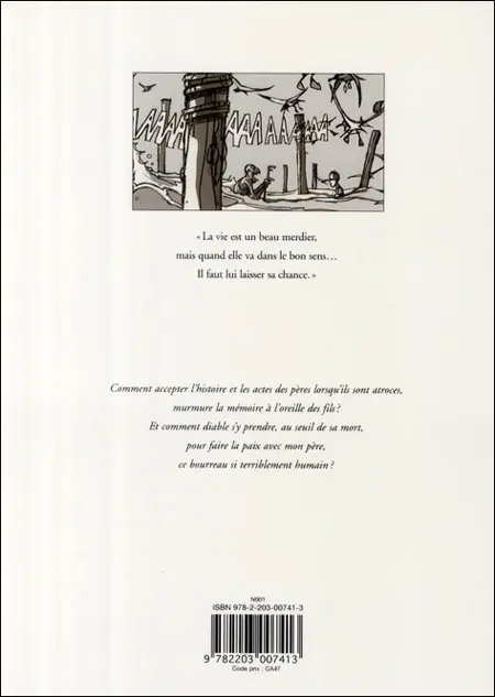 Verso de l'album La Vie secrète Tome 1