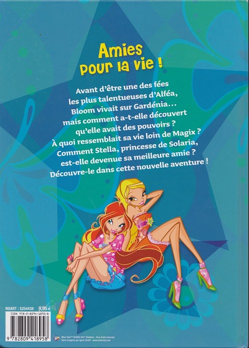 Verso de l'album Winx Club - Les Aventures Tome 4 Amies pour la vie !